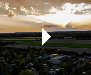 Abendstimmung Campingplatz